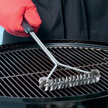 Carregar imagem no visualizador da galeria, Kit Limpa Grelha - Escova Limpa Grelha em Inox + Produto Super Limpa Grelha